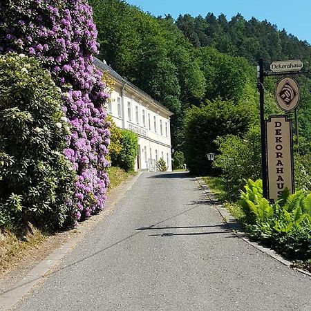 Hotel Garni Dekorahaus Bad Schandau Eksteriør billede